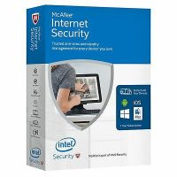 McAfee Internet Security 2020 Antivirus Software 5 Years Licence 1| 3 |5 Users PC NEW