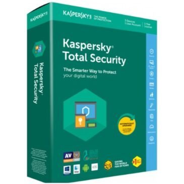 Kaspersky Total Security Antivirus 2023 - 1|3|5 PCs & 1 Year