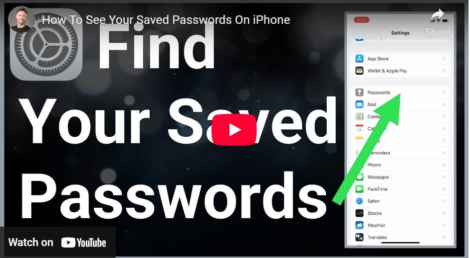 How To Find a Password on iPhone