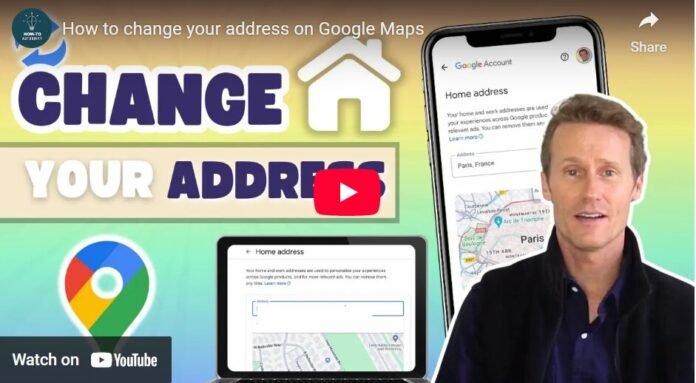 How to Change Your Address on Google Maps How to Change Your Address on Google Maps