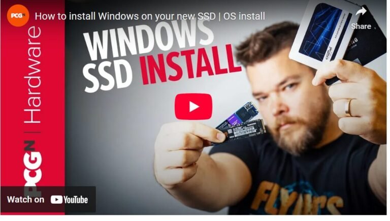 How to Install Windows Operating System on New Hard Drive