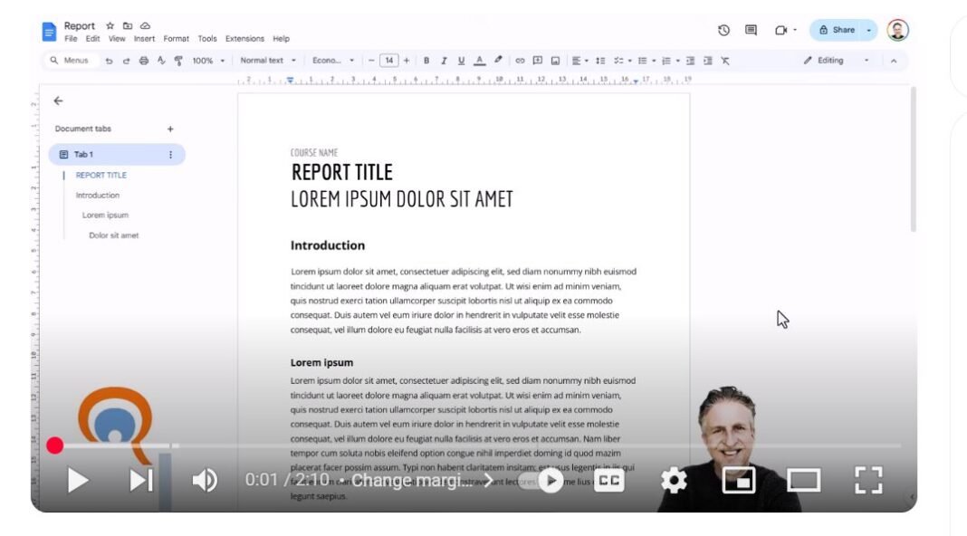 How Do You Change Margins on Google Docs